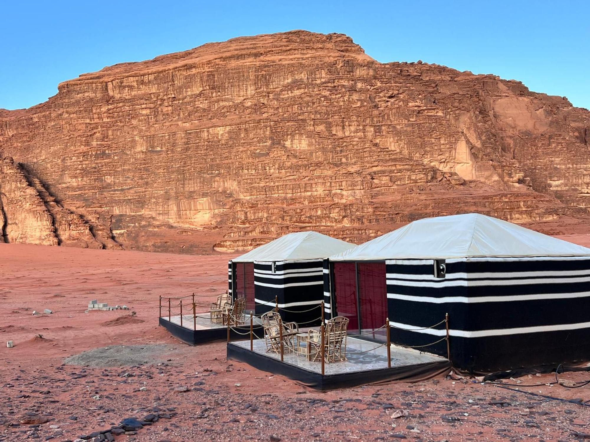 Wadi Rum Sky Tours & Camp Kültér fotó