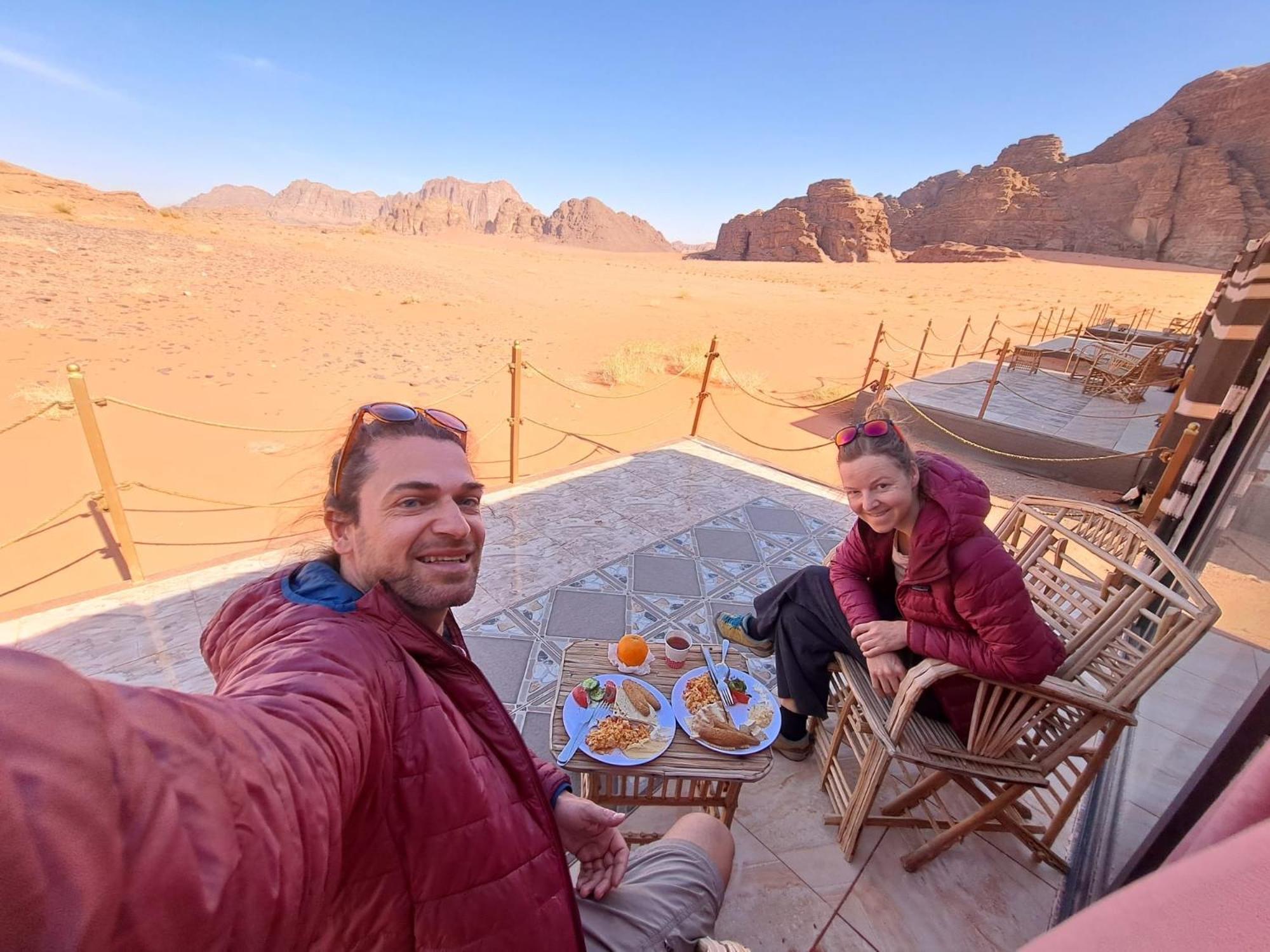 Wadi Rum Sky Tours & Camp Kültér fotó
